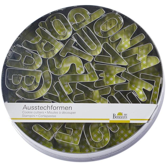 Набір форм для печива RBV Birkmann Літери 26 шт. 2,5 см (33972013)