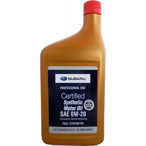 Масло Subaru Synthetic Oil 5W-30 0.946л (SOA427V1410)