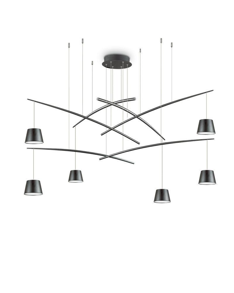 Подвесной светильник Ideal Lux Fish SP6 Nero (196992)