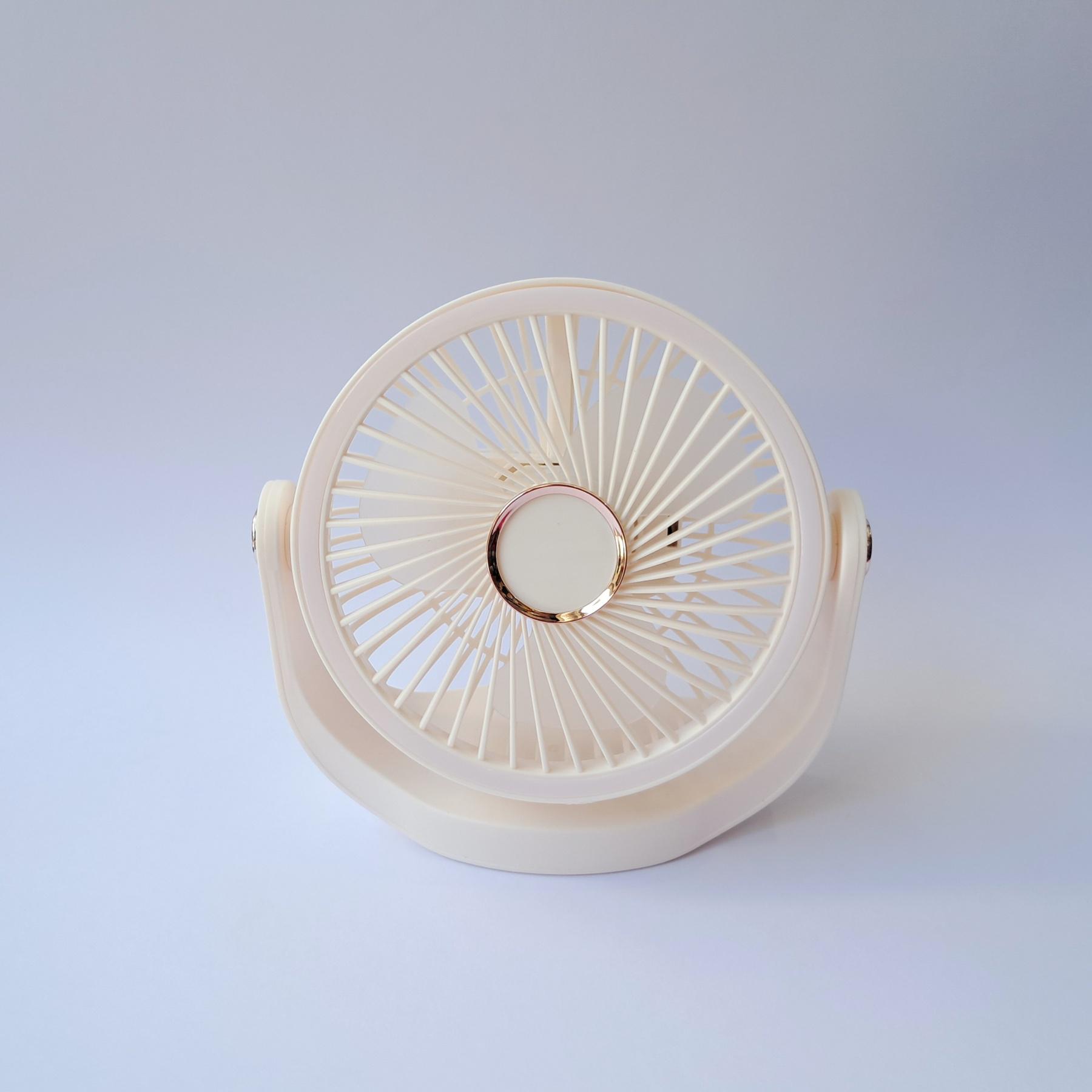 Вентилятор акумуляторний з підсвічуванням USB та обертанням 360° 1200 mah (SAM-4445) - фото 5 Вентилятор акумуляторний з підсвічуванням USB та обертанням 360° 1200 mah (SAM-4445) - фото 5