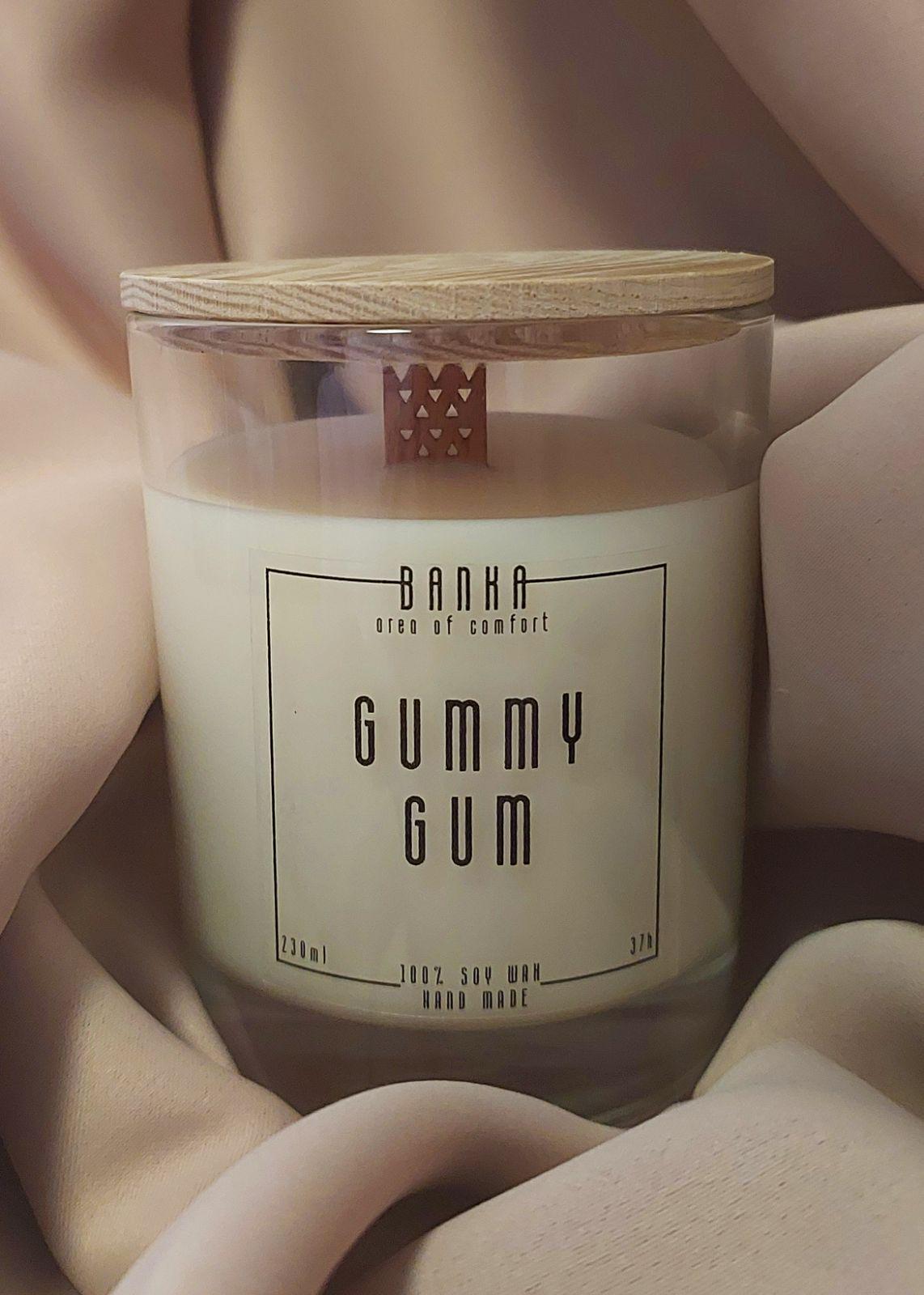 Ароматическая свеча Аромат Gummy gum Banka ТЗ (BK007)