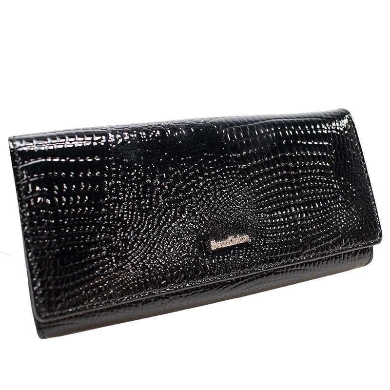 Гаманець жіночий шкіряний SEMI LINE RFID Black (DAS303117)