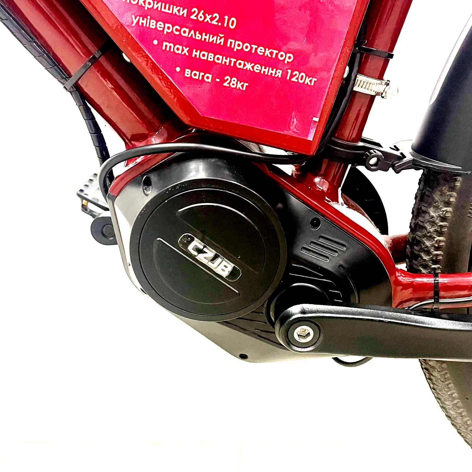 Электровелосипед TIRAS VOYAGER CZJB-MM02 48v 500w 30Ah 26" - фото 8