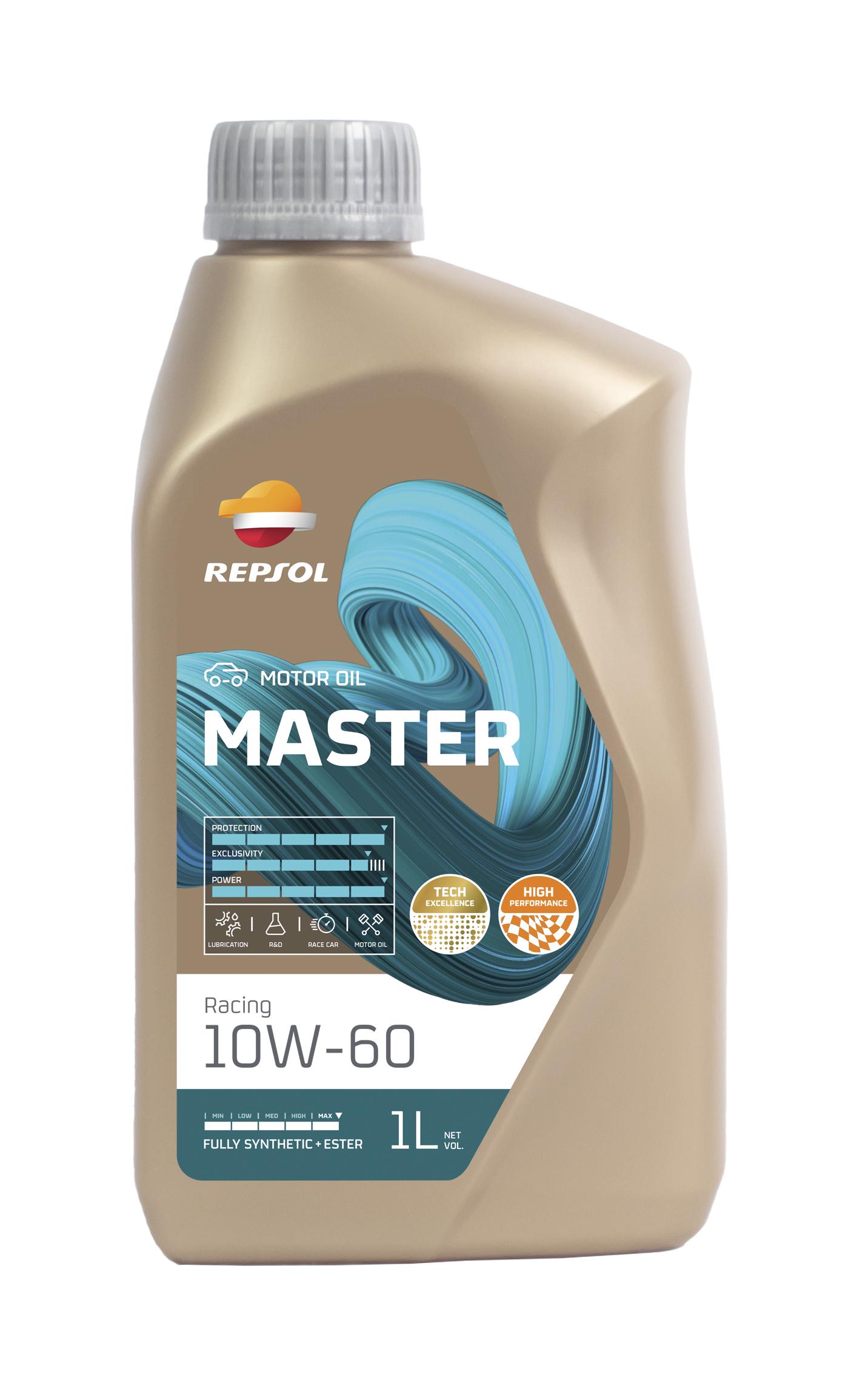 Моторне мастило Repsol Master Racing 10W-60 1 л - фото 1