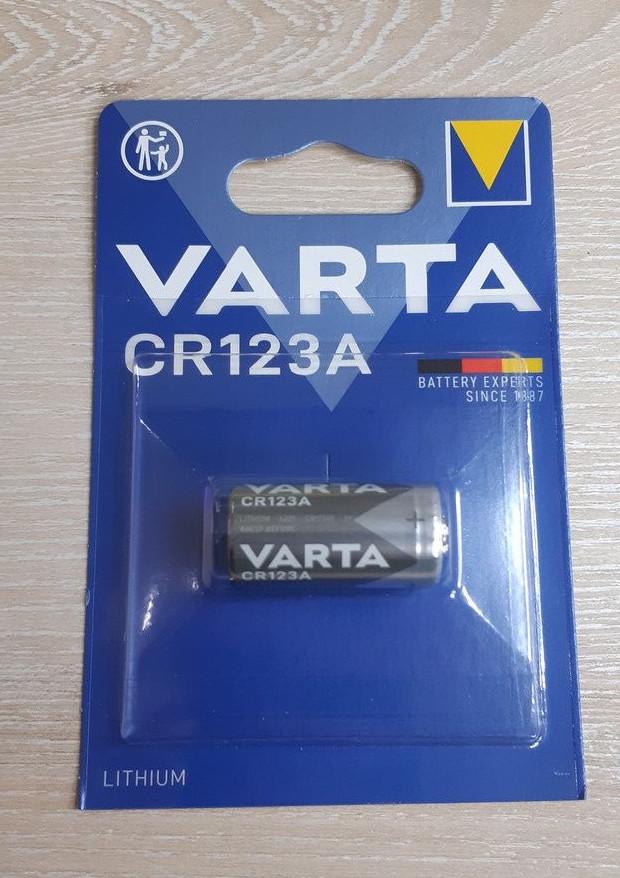 Батарейка Varta Lithium Cell 3V CR123 (6205 301401) - фото 2