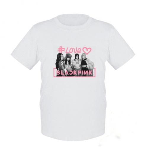 Футболка детская BlackPink poster 116 см Белый (17134238-1-200013-XS)