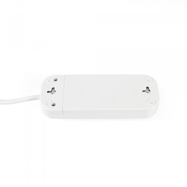 Подовжувач мережевий TITANUM STANDARD без заземлення 3 гнізда 3 м 2x1 мм Білий - фото 2