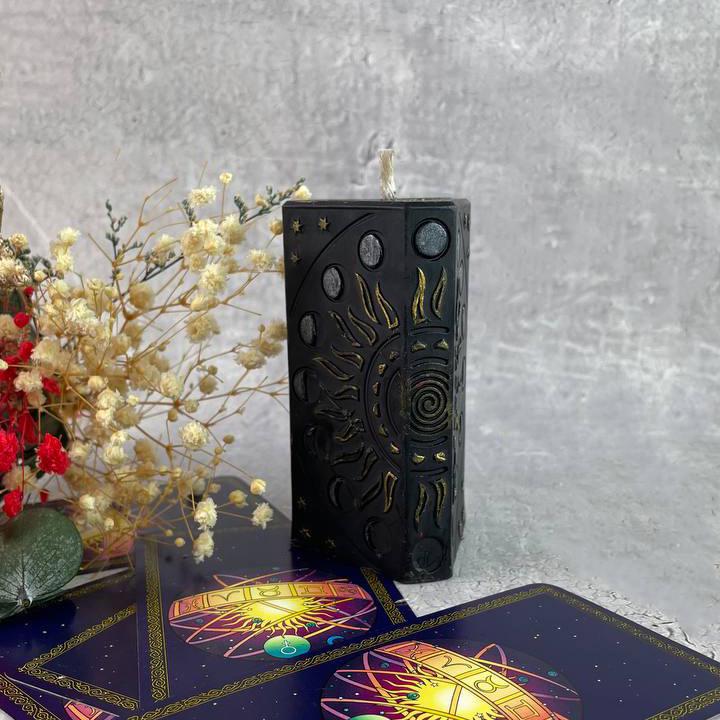 Свічка воскова Мапа Таро Верховна жриця Чорний (1271) - фото 2 Свічка воскова Мапа Таро Верховна жриця Чорний (1271) - фото 2