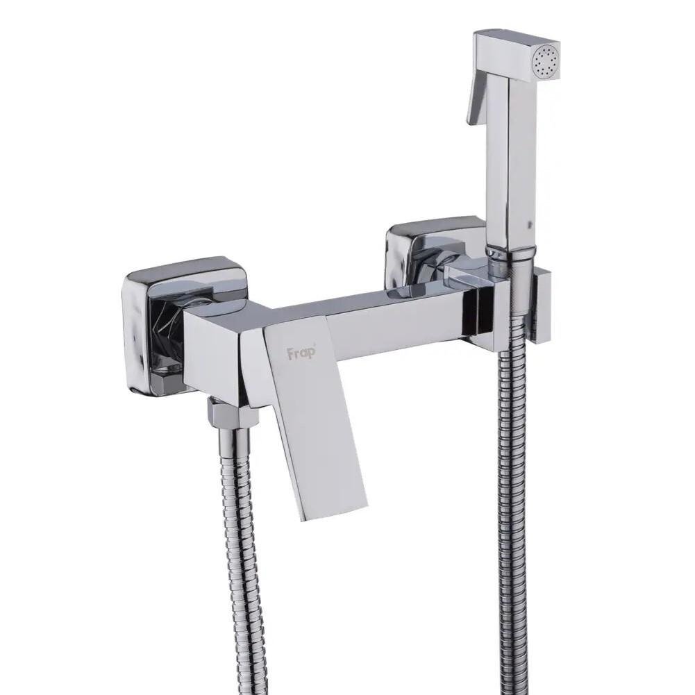 Смеситель для гигиенического душа Frap F7504 настенного монтажа Хром (171309)