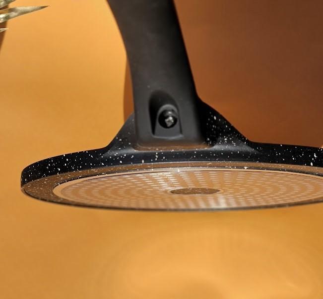 Сковорода гриль Edenberg з мармуровим покриттям 27 см (EB-7518) - фото 6