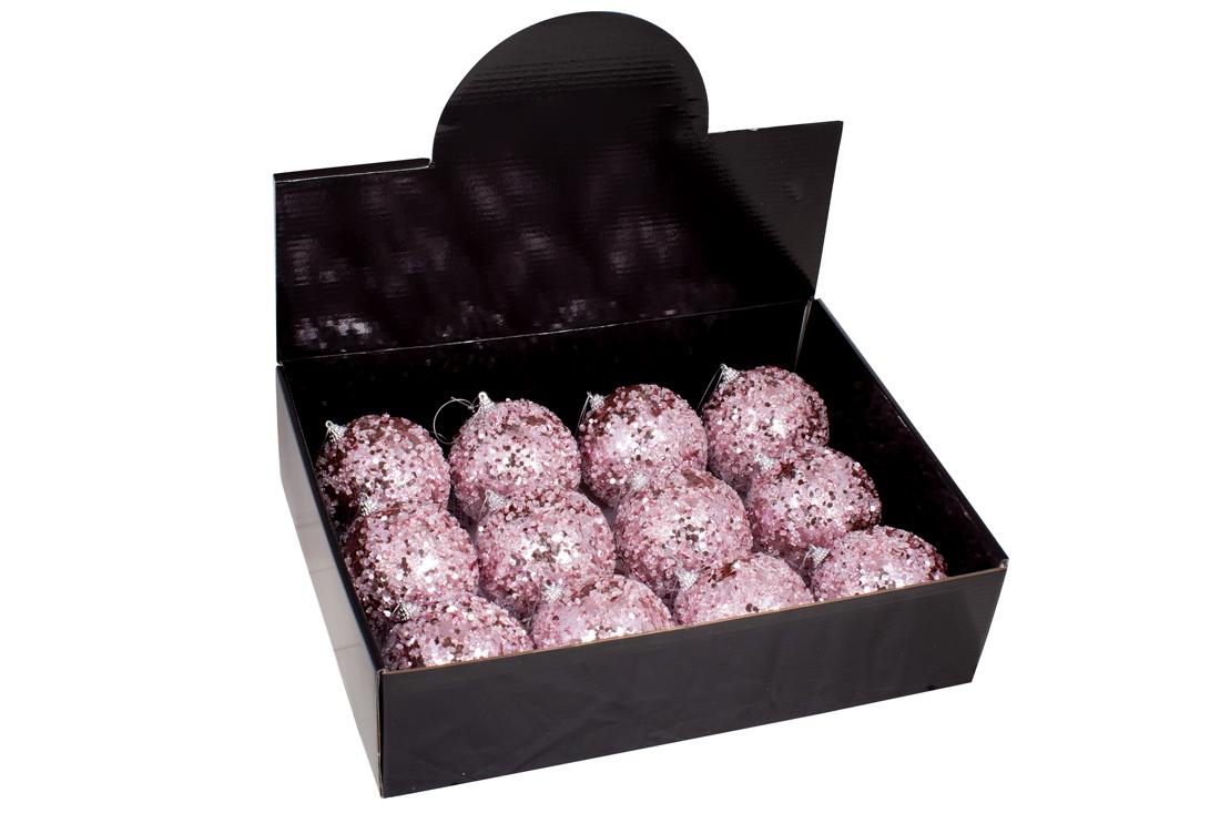 Набор елочных шариков BonaDi 10 см 12 шт.(182-038)