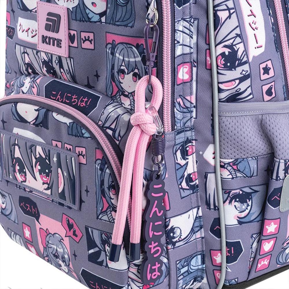 Шкільний набір KITE Education Anime Girl рюкзак/пенал/сумка для взуття (SET_K25-773M-5) - фото 9 Шкільний набір KITE Education Anime Girl рюкзак/пенал/сумка для взуття (SET_K25-773M-5) - фото 9
