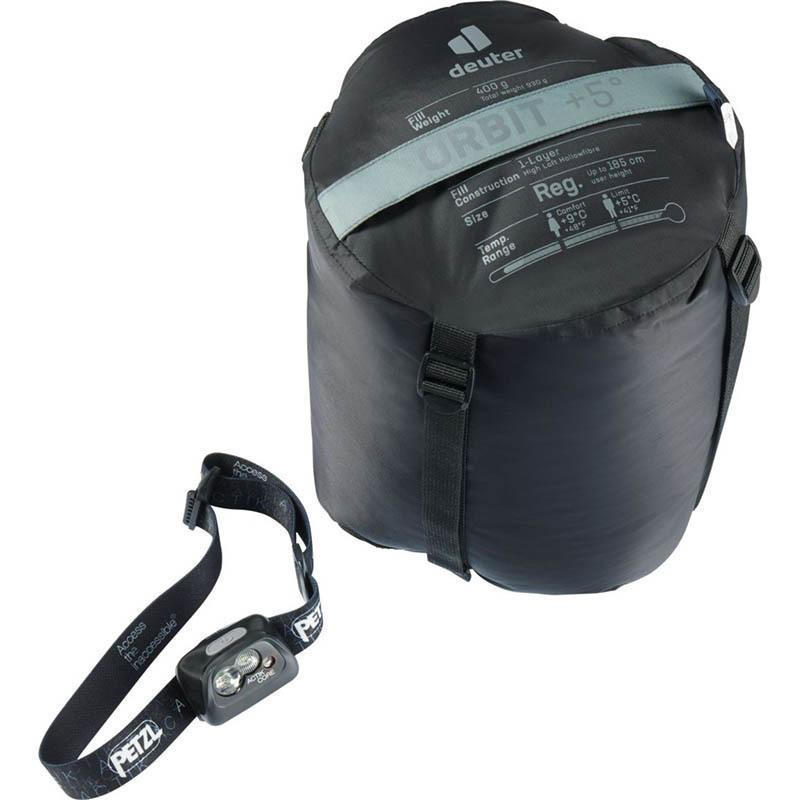 Спальний мішок Deuter Orbit +5° REG лівий Shale/Ink (3701122 4335 1) - фото 6