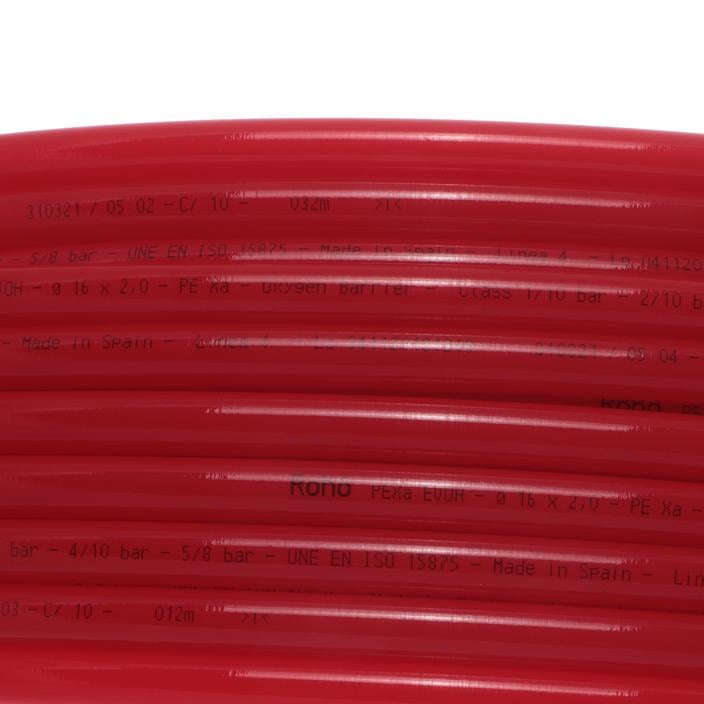 Труба для теплого пола Roho R012-1620 PEX-a EVOH с кислородным барьером 16x2,0 200 м Красный (OL-RO0030) - фото 2