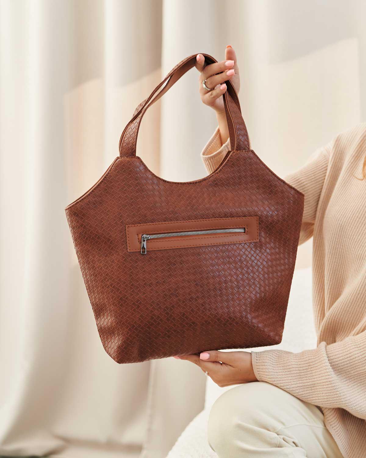 Женская сумка Welassie Тенси на одно отделение из экокожи Рыжий (2004529651) - фото 3 Женская сумка Welassie Тенси на одно отделение из экокожи Рыжий (2004529651) - фото 3