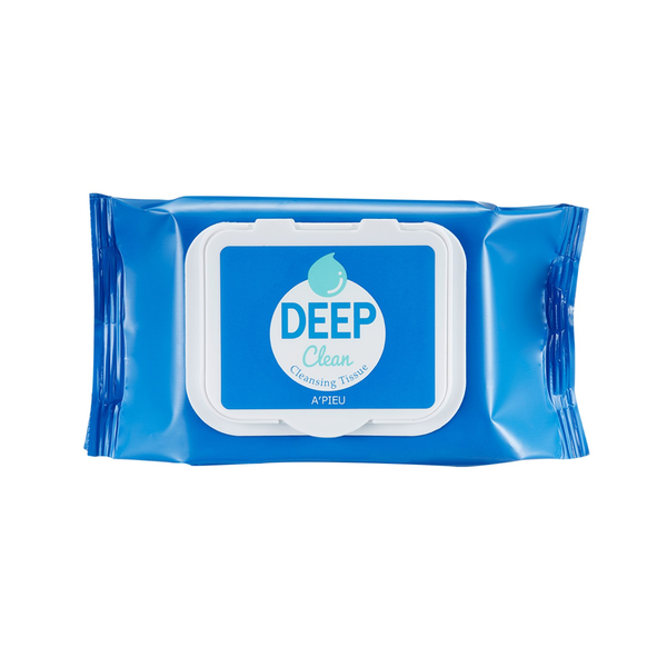 Серветки A'pieu Deep Clean Cleansing Tissue для шкіри 25 шт. 170 г