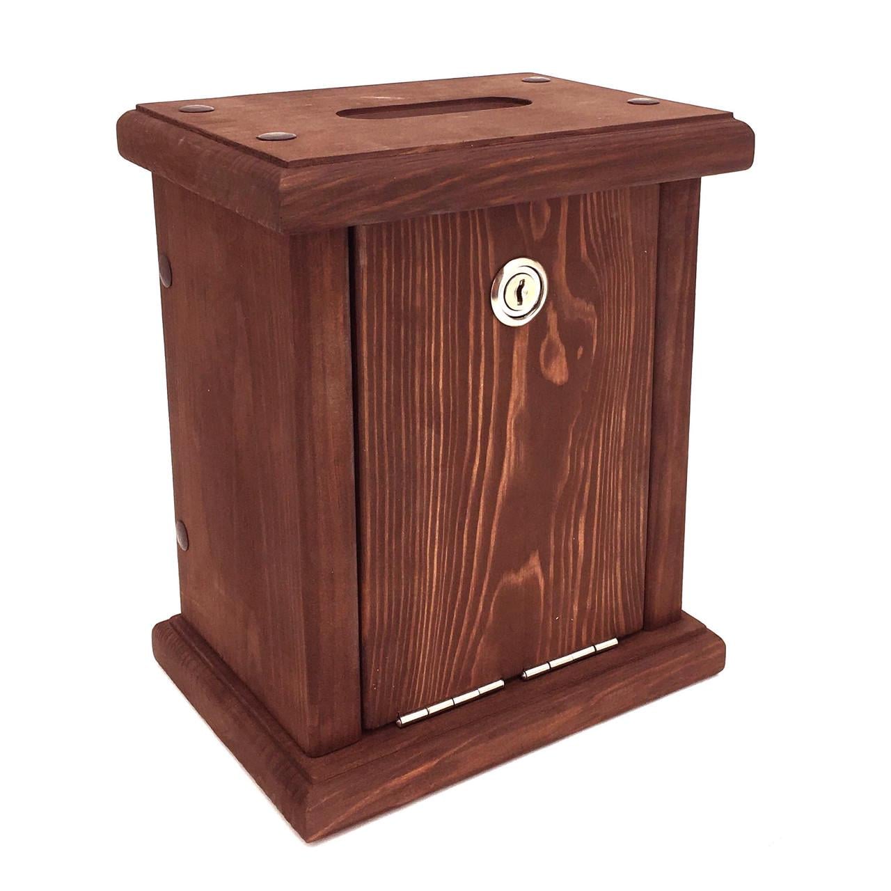 Ящик для сбора денег из дерева Мухара Савоярди (КЕШ-000215)