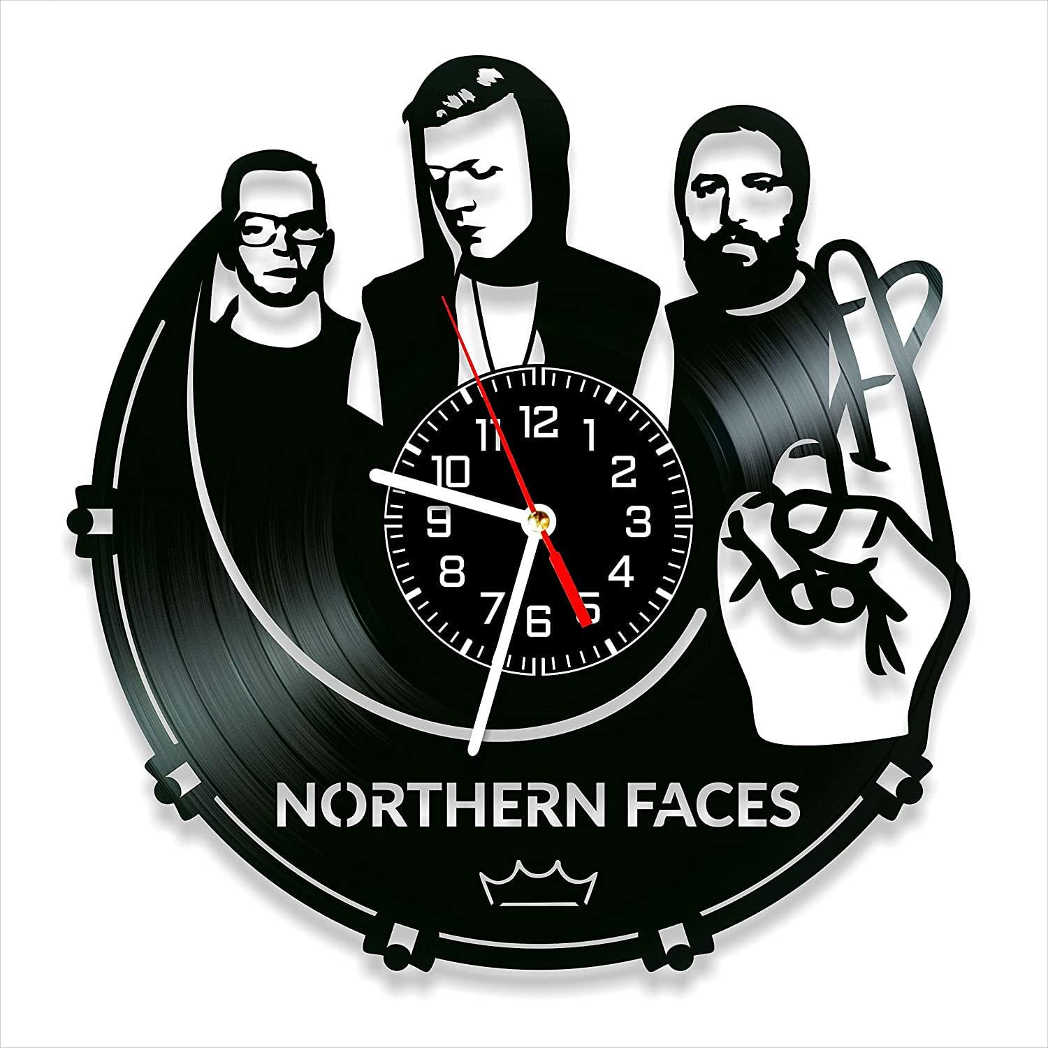 Часы настенные Nothern Faces 2109 из виниловой пластинки