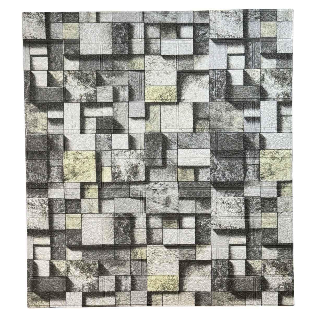 Самоклеюча декоративна 3D-панель Салерно 700x770x3 мм (830)