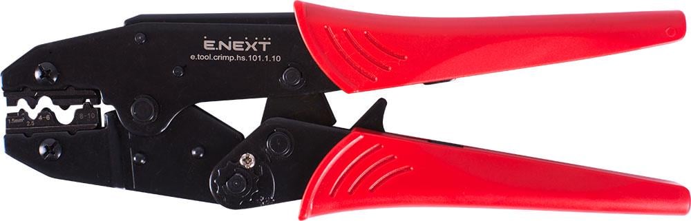 Обжимний інструмент E.NEXT e.tool.crimp.hs.101.1.10 1-10 мм2 для неізольованих наконечників (t002004)