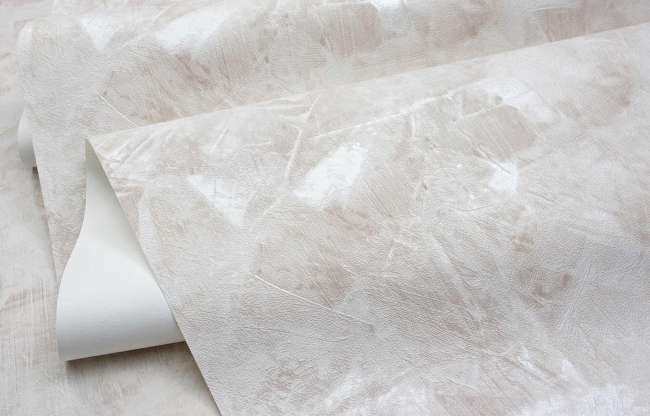 Шпалери флізелінові SINTRA Malta 532812 декор вініл гарячого тиснення 1,06х10,05 м Бежевий