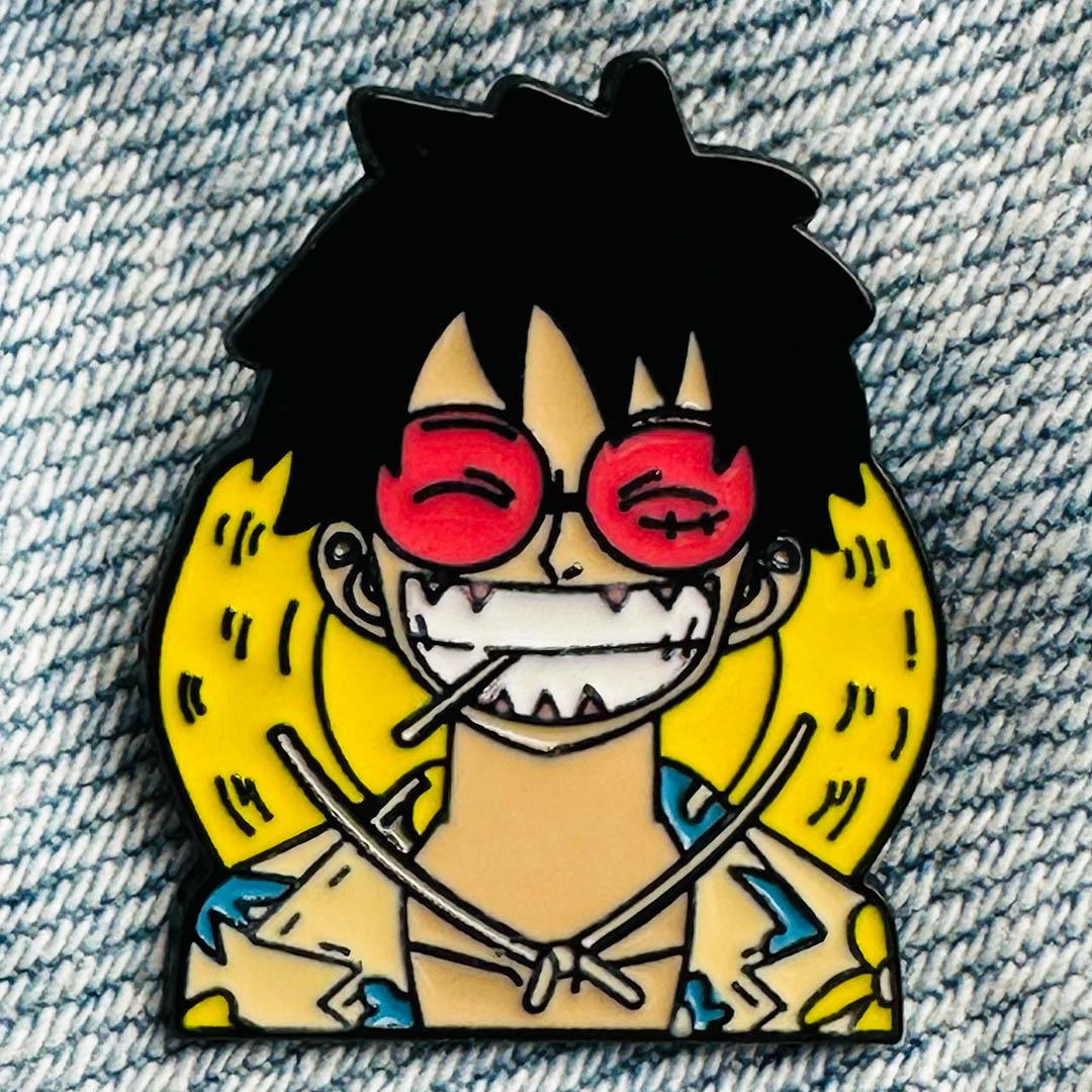 Значок-пин One Piece Monkey D Luffy toothpick (00000002591)