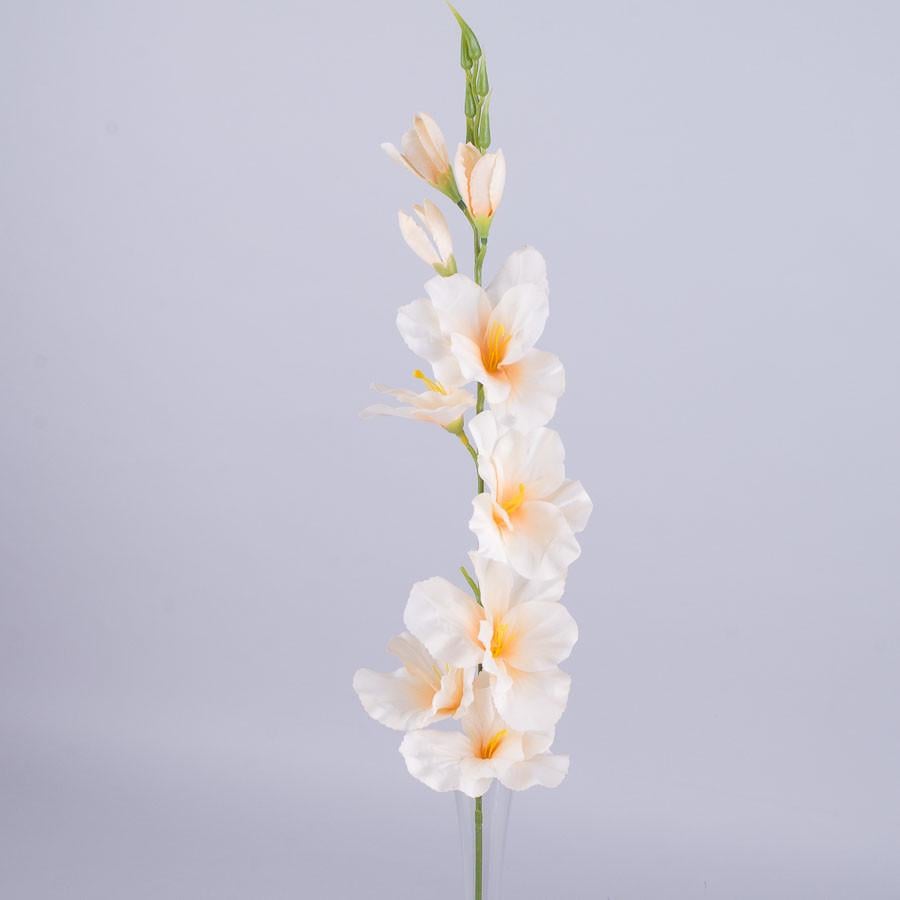 Цветок искусственный Гладиолус средний Персиковый (2767-5)