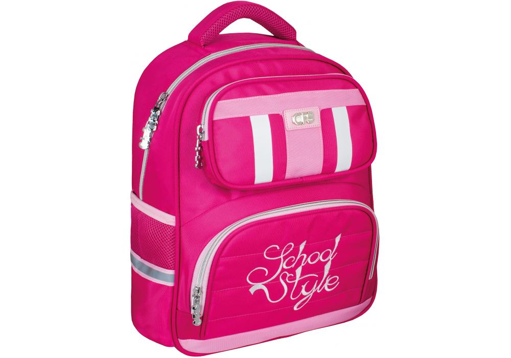 Рюкзак школьный Cool For School School Style 37x28x13 см 16-25 л Розовый (CF86140)