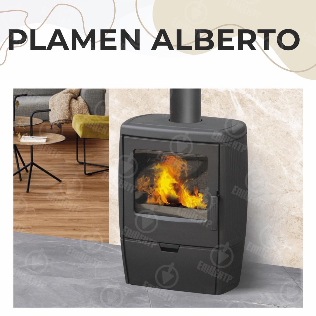 Печь чугунная PLAMEN ALBERTO 8 кВт (9395062) - фото 4