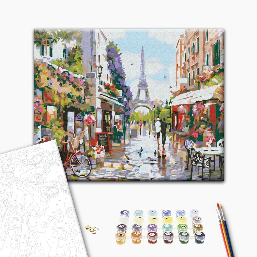 Картина по номерам BrushMe День в Париже 40х50 см (BS32748) - фото 2 Картина по номерам BrushMe День в Париже 40х50 см (BS32748) - фото 2