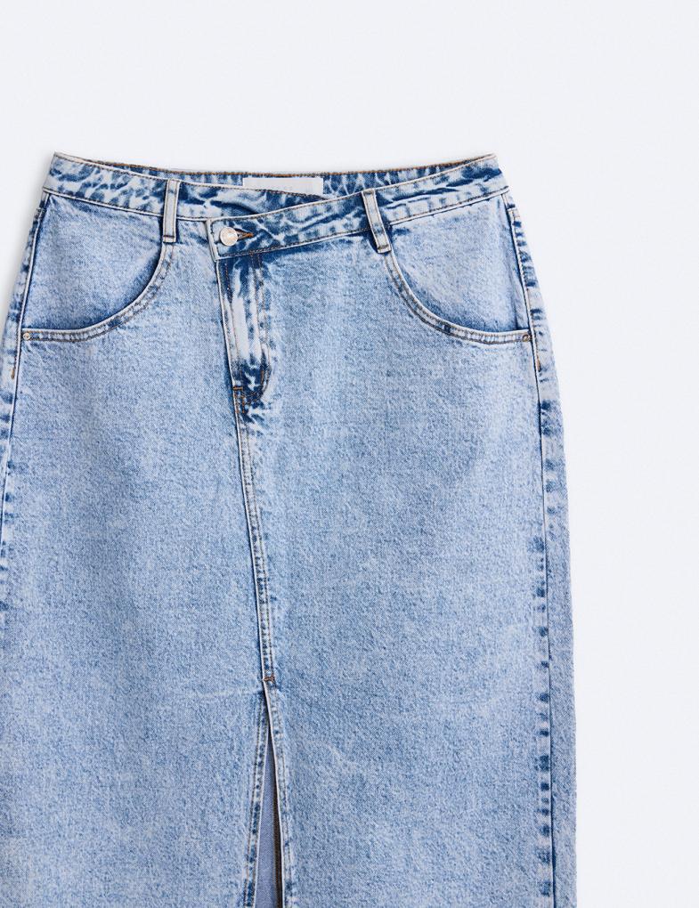 Юбка джинсовая женская Diverse ARILA M Светло-голубой (5905384039132) - фото 9 Юбка джинсовая женская Diverse ARILA M Светло-голубой (5905384039132) - фото 9