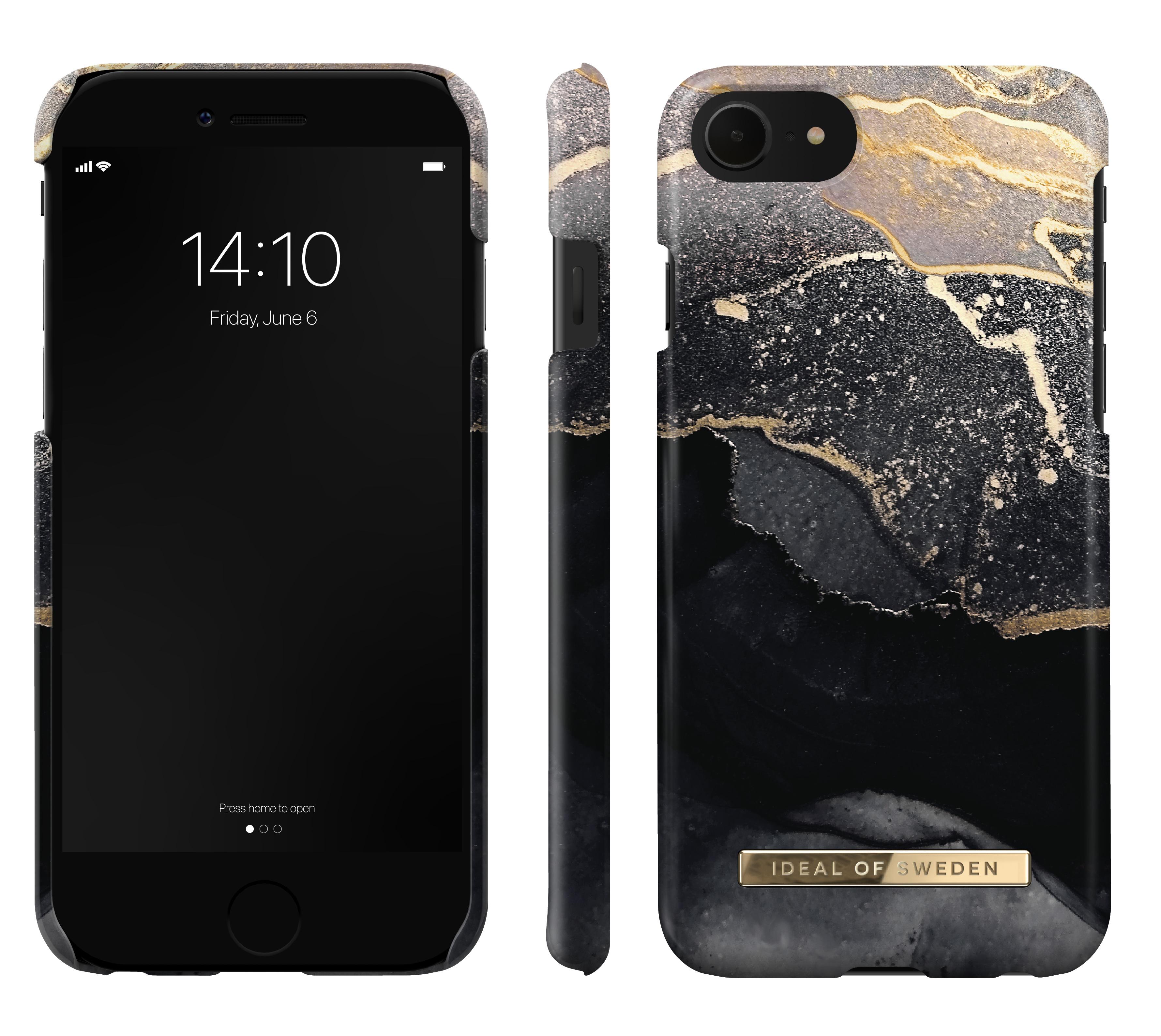 Чехол накладка iDeal of Sweden Printed Case для Iphone 6/6S/7/8/SE 2/3 2020/2022 (4.7") Golden Twilight Marble - фото 7