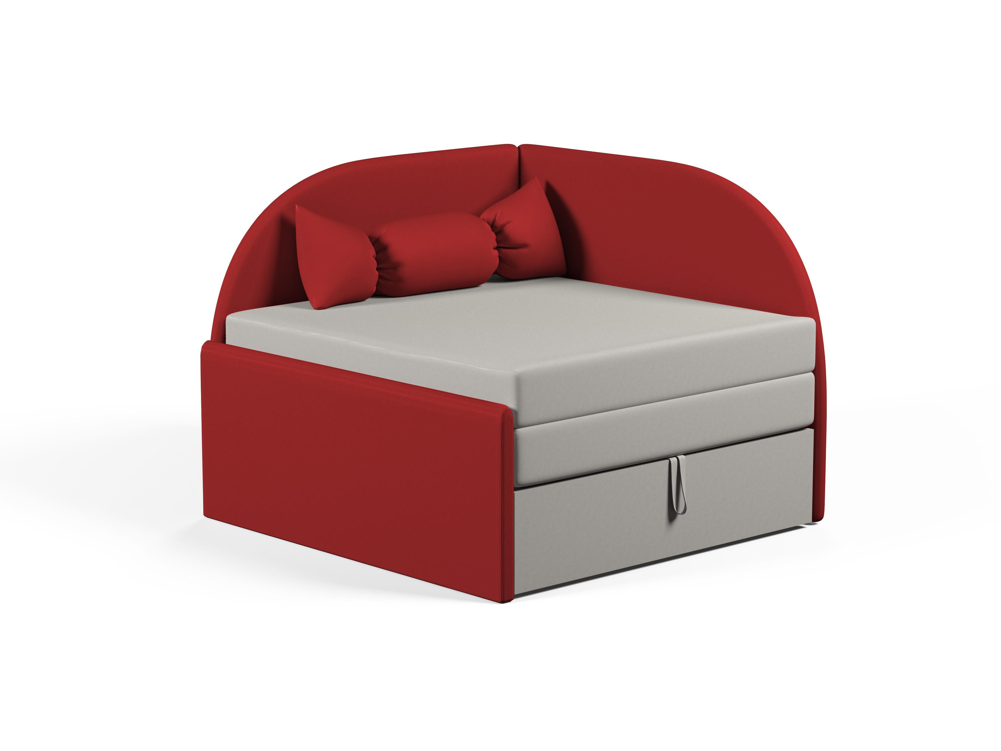 Диван-мини раскладной Viorina-Deko Etna Малютка 02 ЛДСП/ткань Красный