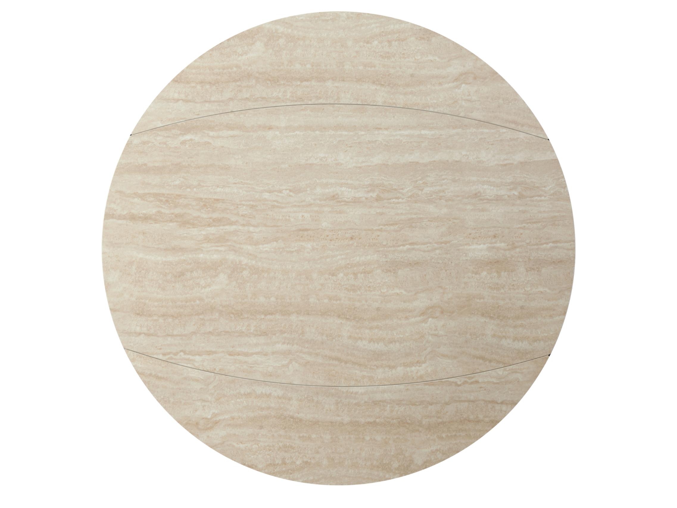 Обідній стіл круглий Vetro Mebel Сієна 800/1350/760 мм Римський травертин/Капучино (TML-1240) - фото 5 Обідній стіл круглий Vetro Mebel Сієна 800/1350/760 мм Римський травертин/Капучино (TML-1240) - фото 5