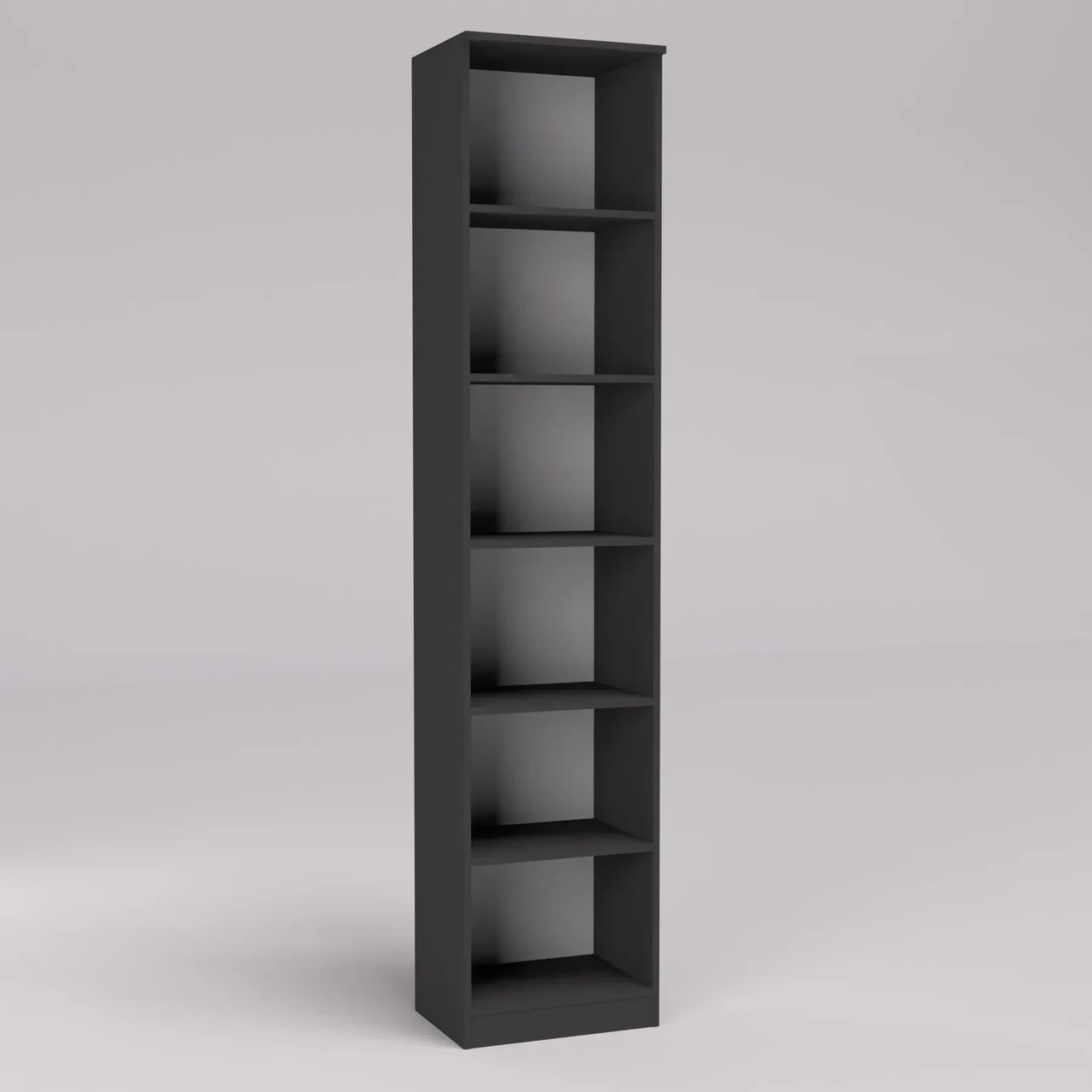 Стеллаж офисный Kontinent ОП 45х32х210 см Антрацит (52952285) - фото 2