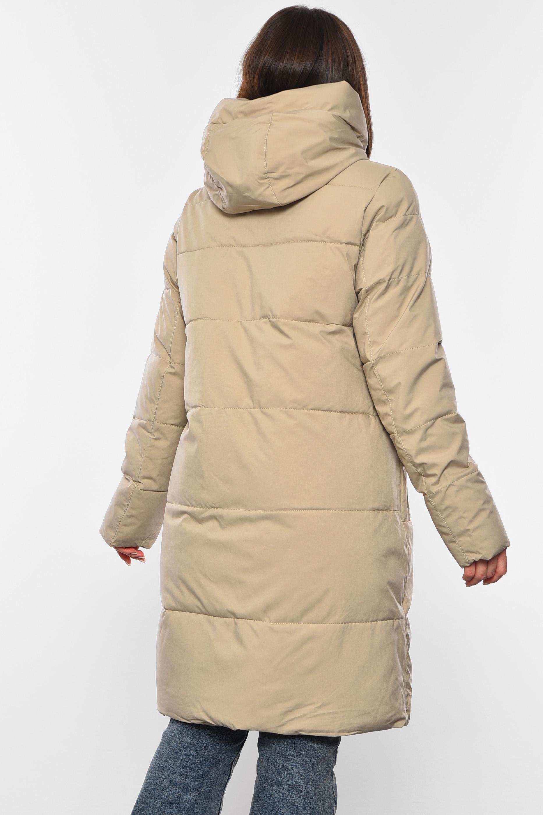 Куртка жіноча зимова L Бежевий (193976) - фото 3 Куртка жіноча зимова L Бежевий (193976) - фото 3