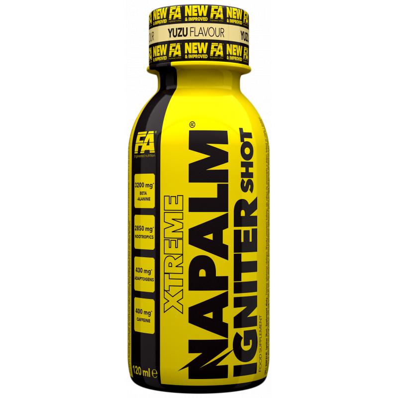 Передтренувальний комплекс Fitness Authority Xtreme Napalm Igniter Shot Yuzu 120 ml