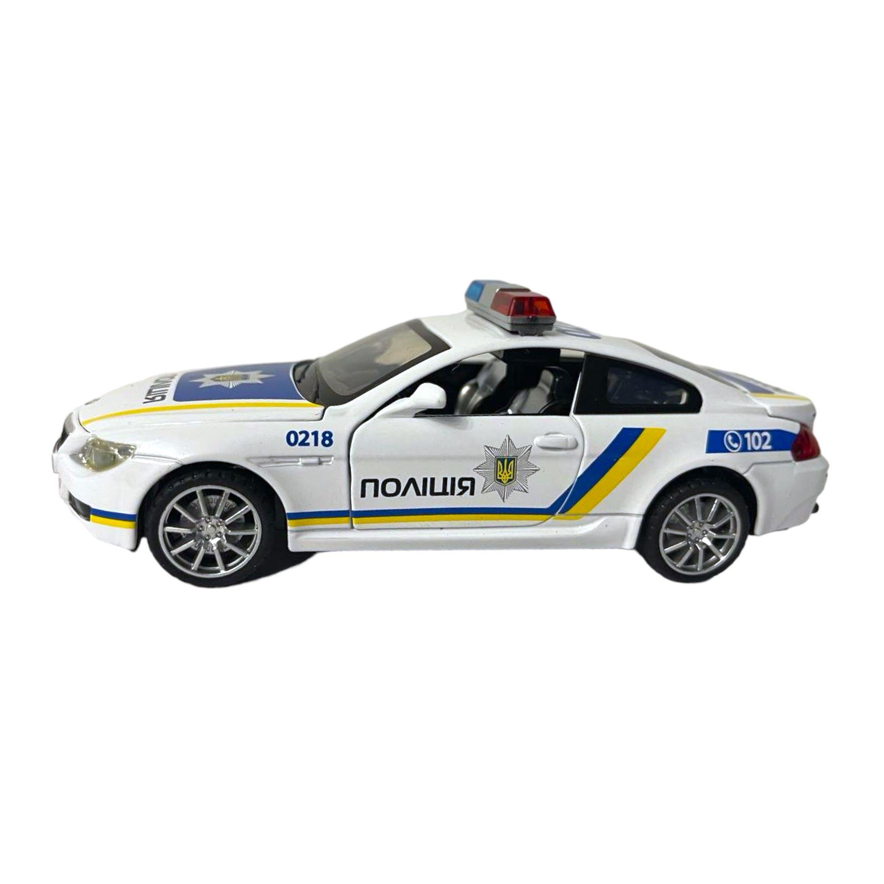 Іграшкова машинка ТК Union Group Поліцейський автомобіль BMW (111458)