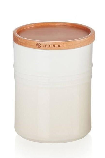 Банка для зберігання Le Creuset 540 мл біла (60825547160099)