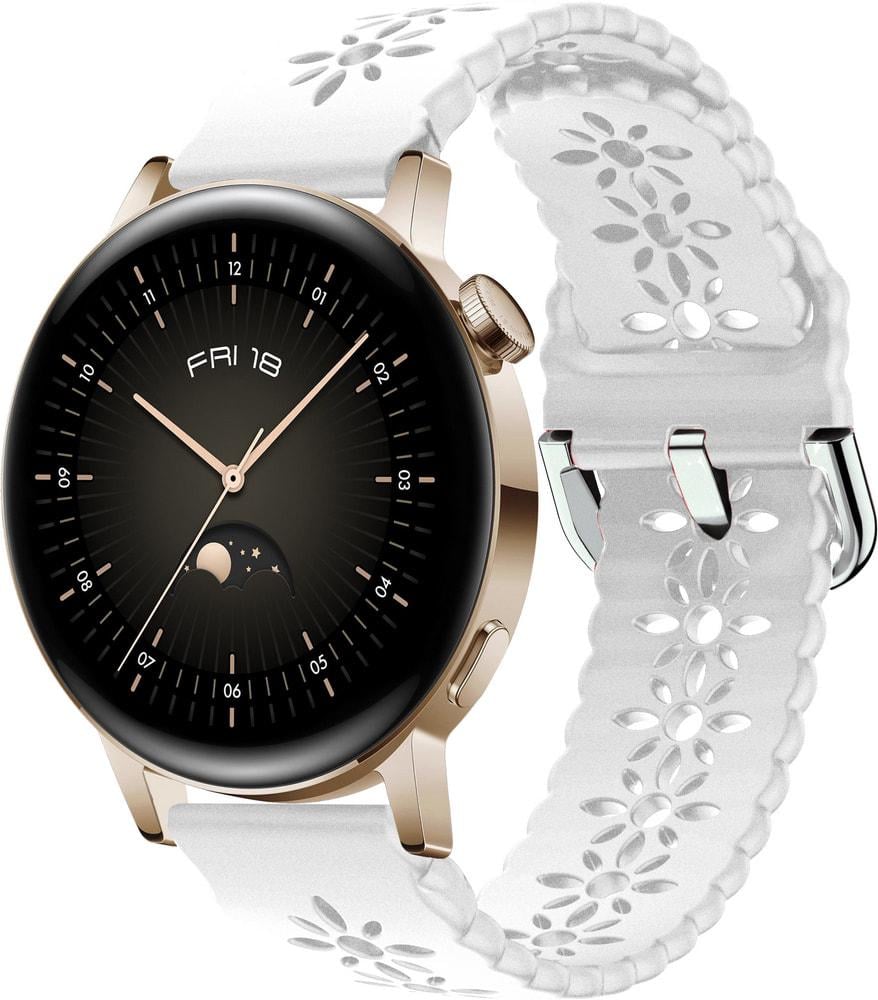 Ремешок Trase для Huawei Watch GT3 42 мм White (28877-29)