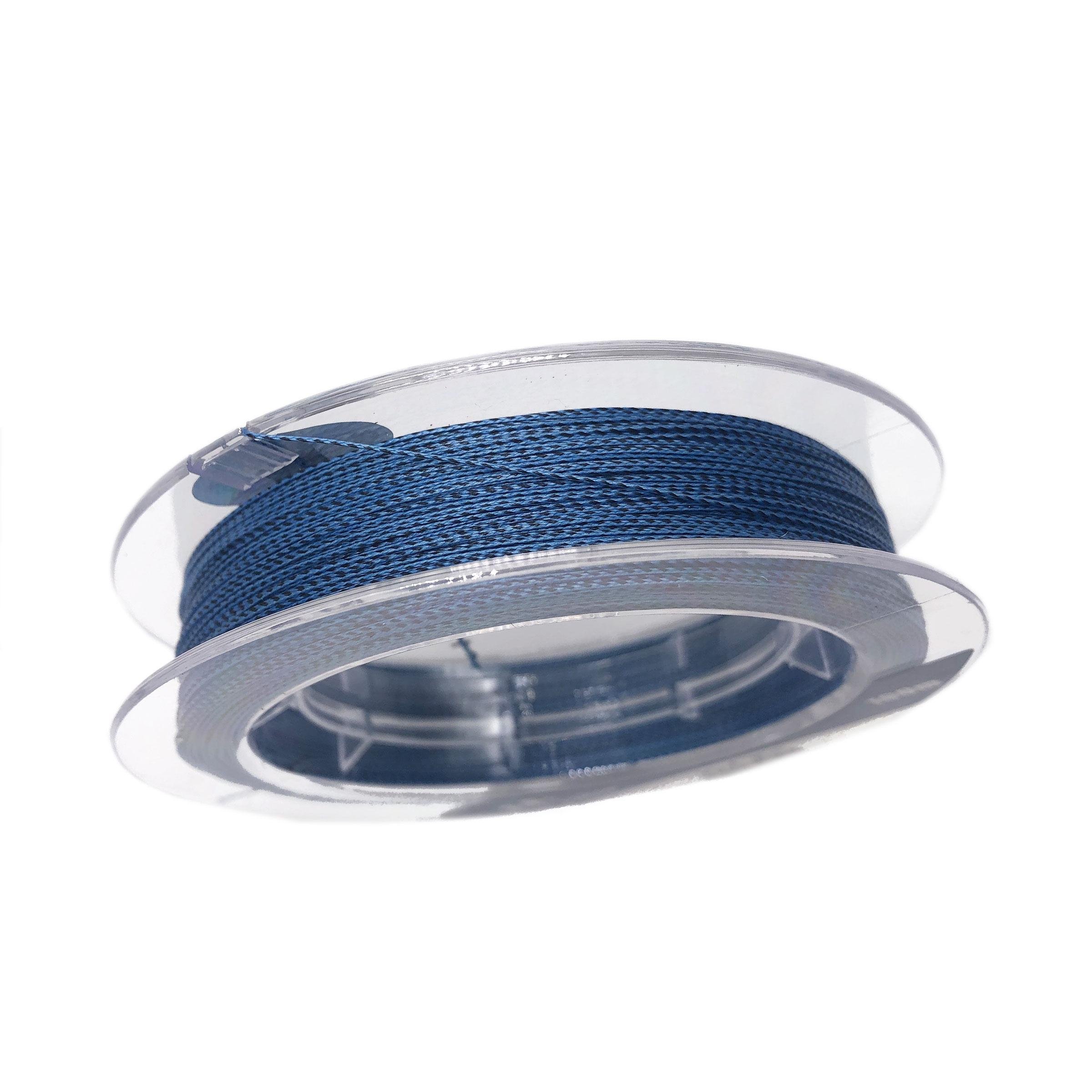 Шнур Kwdiss PEx8 3.0 100 м 0,286 мм 27,5 кг Синий (7969) - фото 2