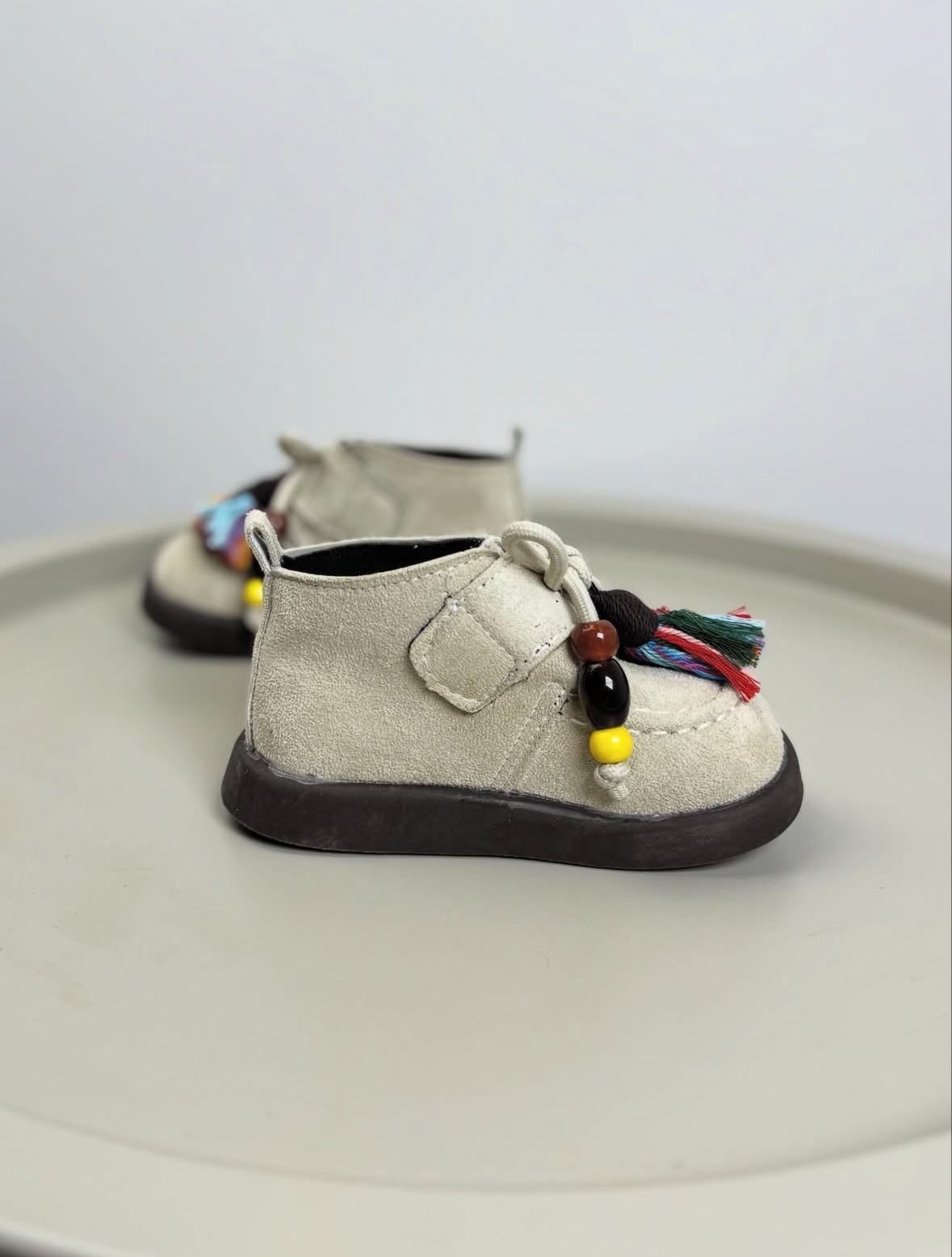 Ботинки детские осенние 1610 р. 23 Бежевый (29695663) - фото 8 Ботинки детские осенние 1610 р. 23 Бежевый (29695663) - фото 8