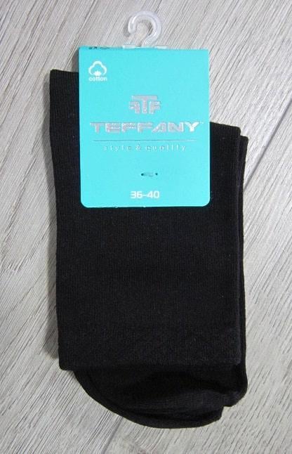 Носки женские демисезонные TEFFANY 0177 Т000 р. 36-40 Черный (67906)