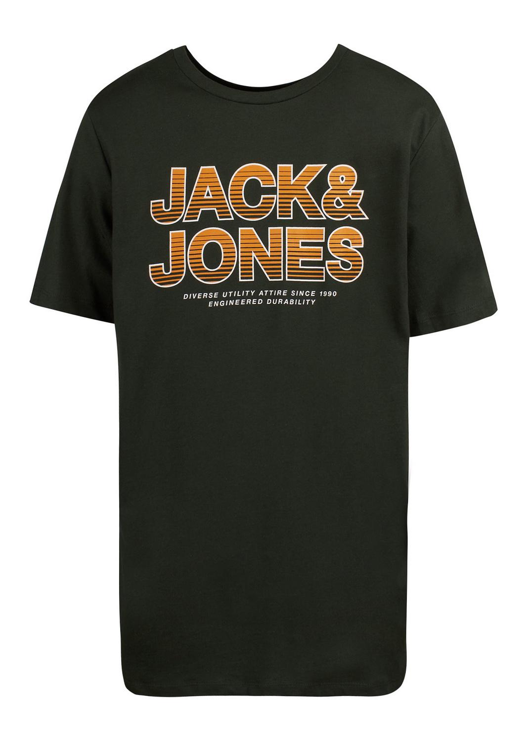 Футболка Jack & Jones 12192633x91 мужская M Хаки (173034-1)