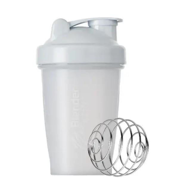 Шейкер спортивный Blender Bottle Classic 20 oz/590 мл White (Classic 20oz White)