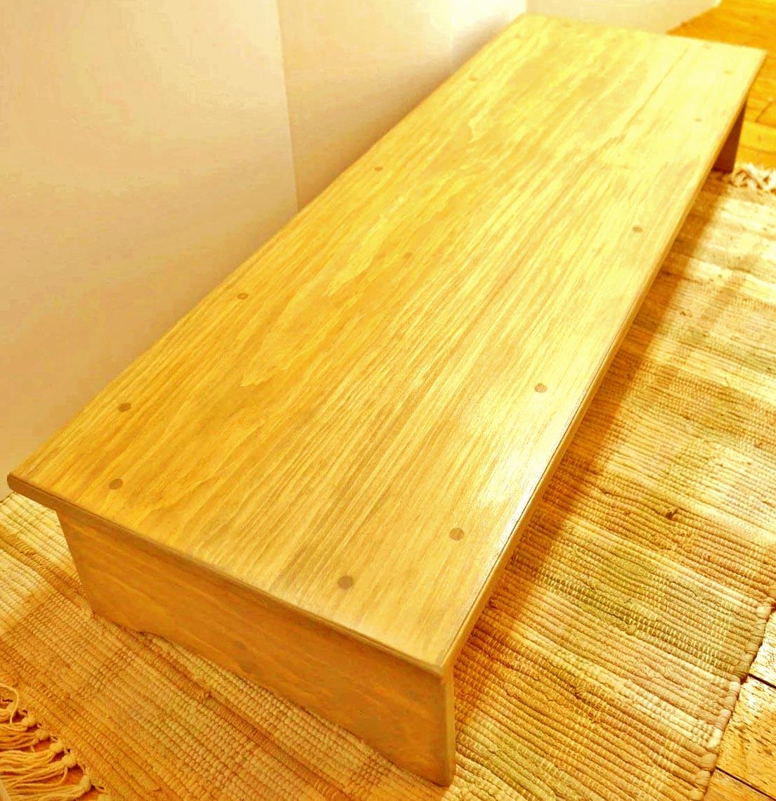 Стульчик из дерева Ольшанка 120 Карри (ТАБ-124503)