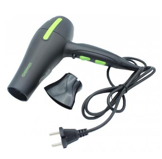 Фен для волосся Gemei GM-101 2 швидкості 2400 W (10180) Фен для волосся Gemei GM-101 2 швидкості 2400 W (10180)