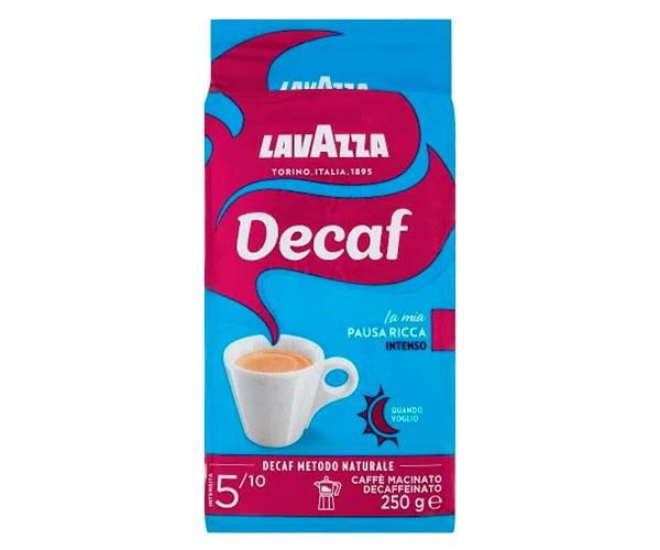 Кофе молотый Lavazza Decaf La mia Pausa Ricca Intenso 250 г