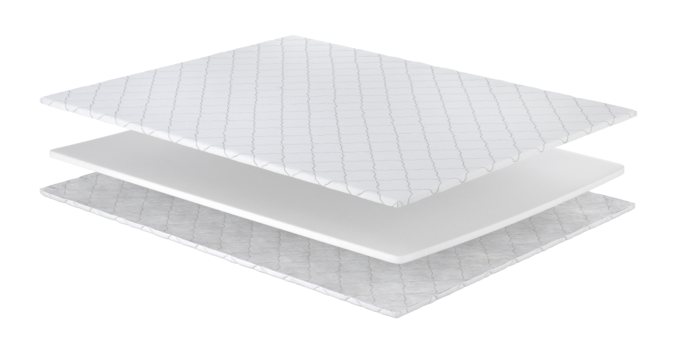 Топпер 2-спальный MatroLuxe Topper-futon 1/Топер-футон 1 безь/жаккард 140x190 см (MTL-141185)