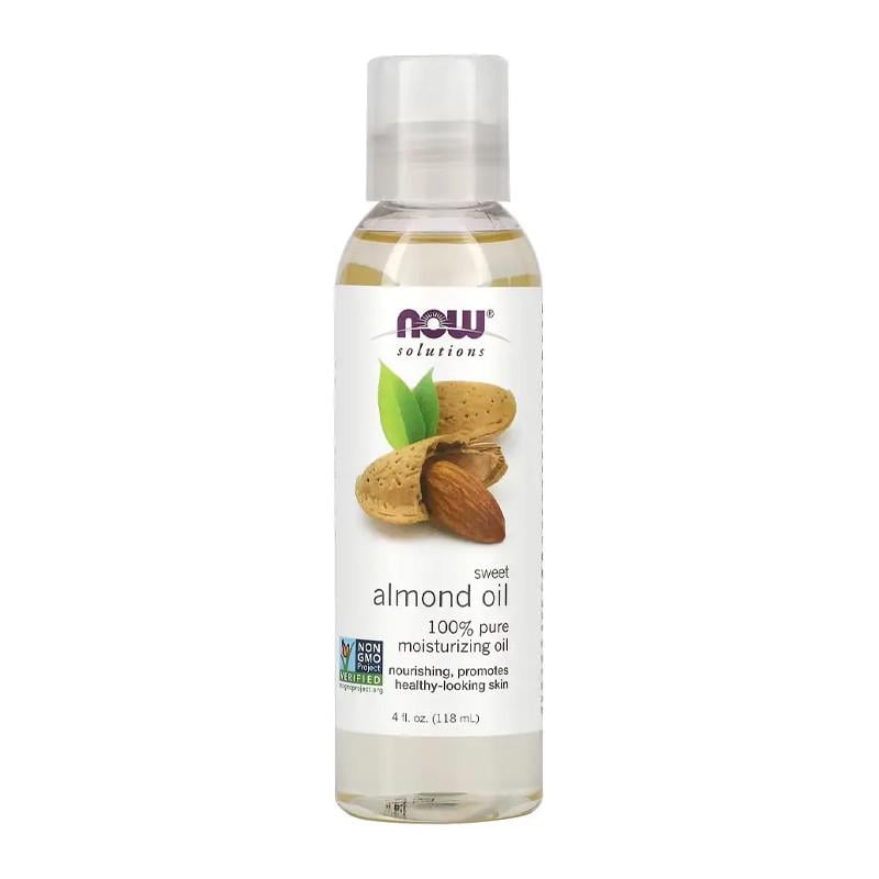 Миндальное масло NOW Almond Oil 118 мл (09149-01)